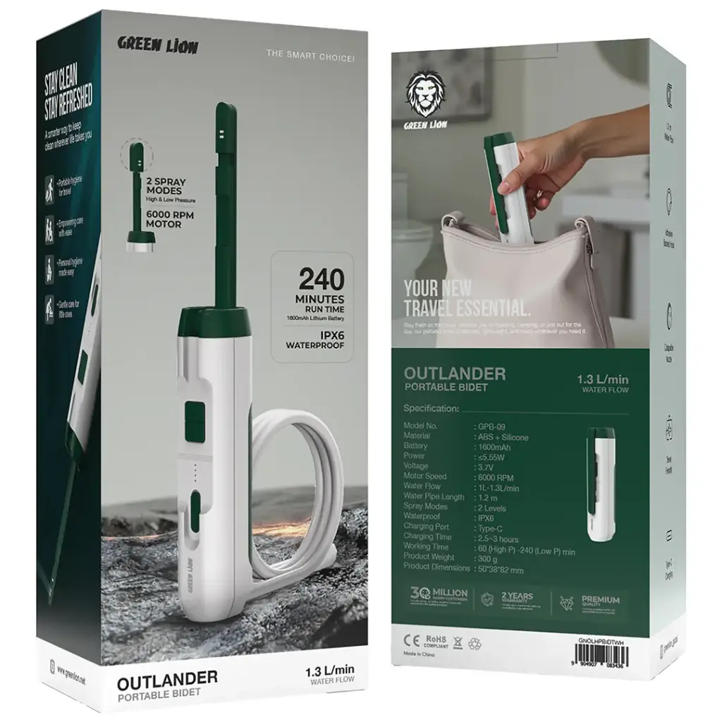 بیده قابل حمل گرین لاین Green Lion Outlander Portable Bidet